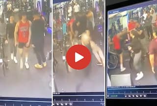 Gym Ka Video: कंधा टच होते ही मार दिया मुक्का, फिर इतना पिटा बॉडीबिल्डर उठ ना पाया बेचारा | वीडियो