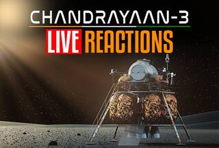 Chandrayaan-3 Landing REACTIONS: HISTORIC! VIKRAM LANDER TOUCHES MOON
