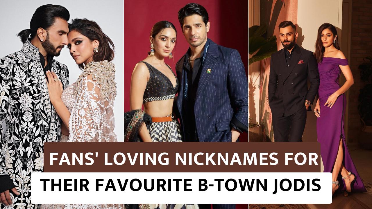 Deepveer To Virushka: Cute Bollywood Nicknames Of Bollywood Couples - Watch Video