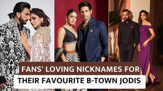 Deepveer To Virushka: Cute Bollywood Nicknames Of Bollywood Couples - Watch Video