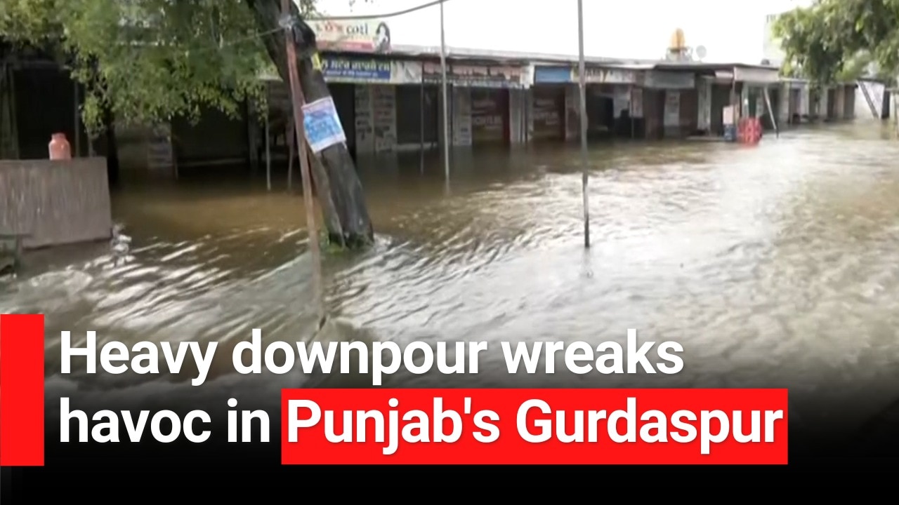 Punjab Rains: Flood-Like Situation In Gurdaspur, NDRF Teams Continues Rescue Operations - Watch Video