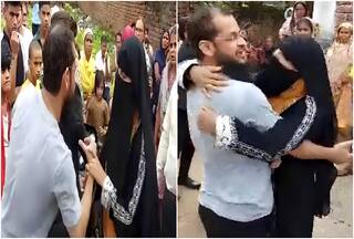 Viral Video: Burqa-Clad Woman Fights With Husband Publicly After He Gives Her Talaq