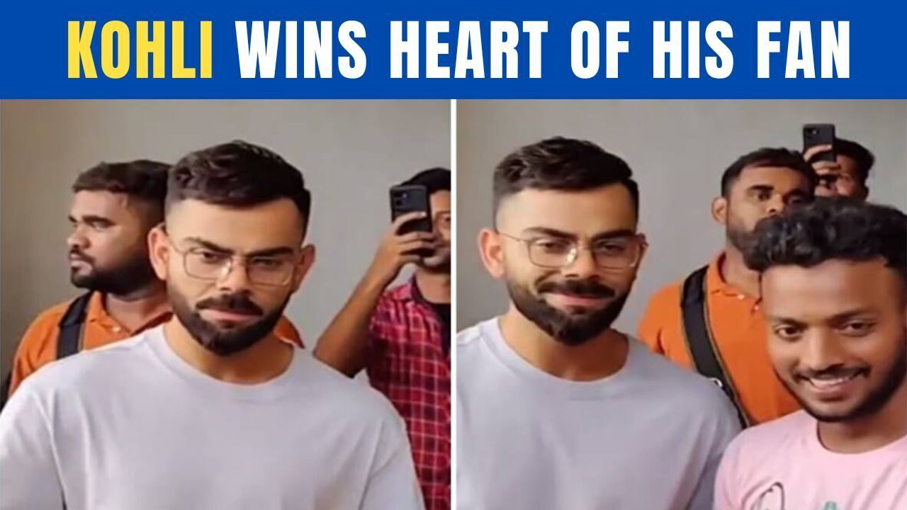 Watch: Heart Warm Video Of Virat Kohli Wins As He Invites Fan To Capture Picture Together