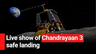 Chandrayaan 3: Live Show Of Chandrayaan 3 Safe Landing Of VIkram Lander On Moon's Surface At Nehru Planetarium
