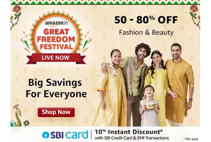 Great Freedom Festival Sale 2023 to start in India on August 5:  Check top deals - BusinessToday