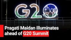 G20 Summit 2023: Pragati Maidan Illuminates Ahead Of G20 Summit - Watch Video