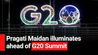 G20 Summit 2023: Pragati Maidan Illuminates Ahead Of G20 Summit - Watch Video