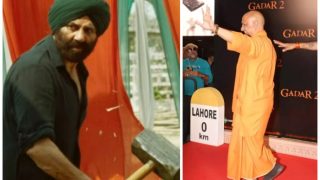Gadar 2 Premiere: Man Dressed as UP CM Yogi Adityanath Attends Screening of Sunny Deol's Patriotic Actioner, See Pic