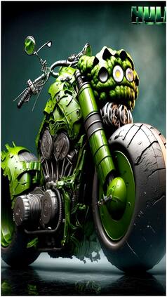 Superheroes' Custom Sports Bikes Imagined By AI