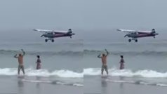 Viral Video Today: मस्ती कर रहे लोगों के बीच गिरा उड़ता हुआ विमान, फिर जो हो गया शायद ही देखा हो | देखें वीडियो