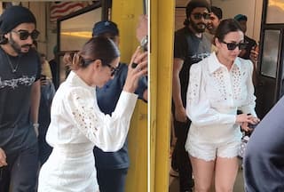 Malaika-Arjun Spotted Outside Restaurant on Lunch Date Amid Breakup Rumours - Watch