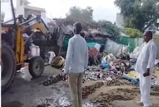 तावडू में रोहिग्यांओं की अवैध झुग्गी-झोपड़ियों पर चला बुलडोजर, क्या हिंसा से इसका कुछ कनेक्शन है?