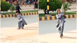 Elderly Man Playing 'Imaginary Cricket' Is A Pure Delight To Watch
