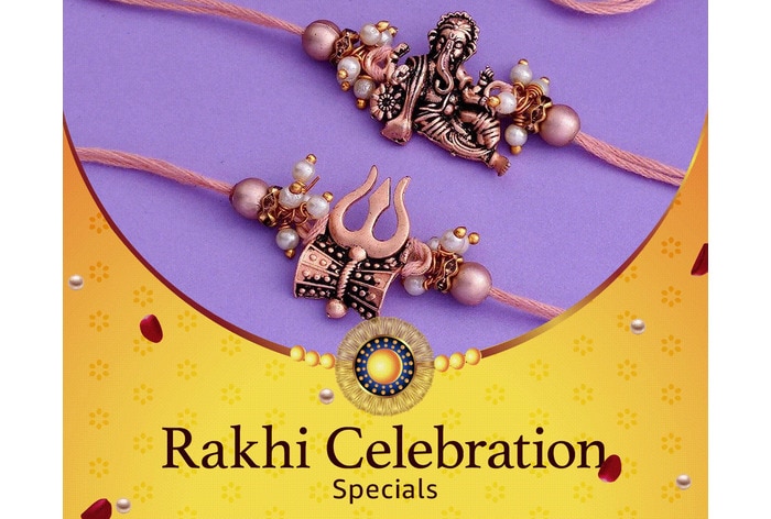 Rakhi Gift Hamper Set with Cashew & Almonds by Ferns N Petals Price - Buy  Online at Best Price in India
