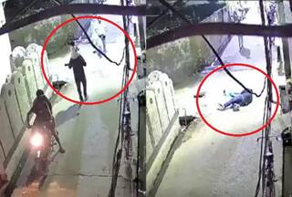 Man, Carrying Daughter On Shoulder, Shot At Point Blank Range In Shahjahanpur; Chilling CCTV Footage Surfaces