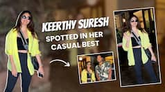 Keerthy Suresh की Simplicity पर फैंस हुए फिदा, Neon Shirt में लाखों की बैग लिए नजर आयीं एक्ट्रेस