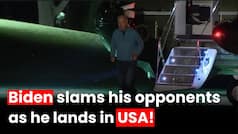 U.S. President Joe Biden run towards White House