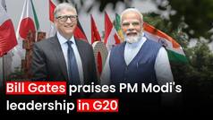 Bill Gates praises PM Modi's leadership in G20