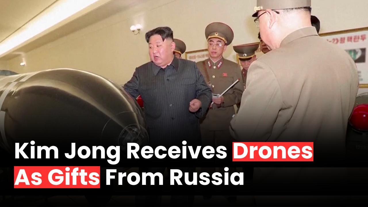 Drones - Rifles to Drones: Things Russia gifted to Kim Jong Un