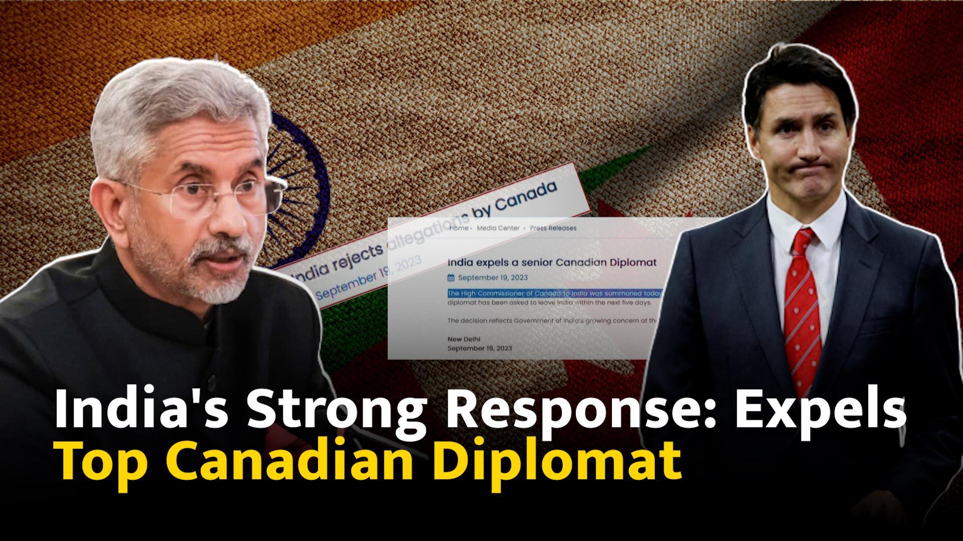 India Responds! Canada's Top Diplomat Expelled