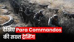 Indian Army: Para Special Commandos का ये करतब देख थम जाएंगी सांसे, देखें वीडियो