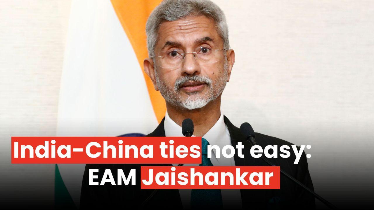 EAM S Jaishankar raises concern over the increase in Chinese presence in the Indian Ocean
