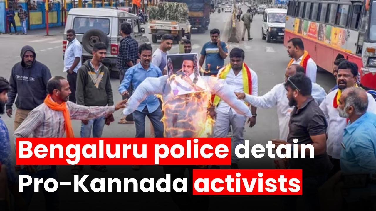 Karnataka bandh: Pro Kannada organisation members detained by Bengaluru Police