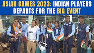 Asian Games 2023: Indian Athletes depart from Delhi airport for Asian Games