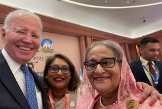 POTUS Joe Biden Clicks Candid Selfie With Bangladesh PM Sheikh Hasina, Her Daughter At G20 Summit- See PHOTOS