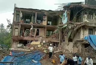 WATCH: 1 Dead, Another Rescued As 4-Storey Building Collapses In Thane's Dombivli