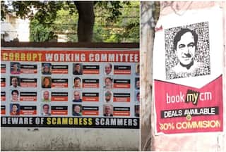 'BookMyCM', 'Scamgress': Poster War Escalates In Hyderabad Ahead Of CWC Meeting