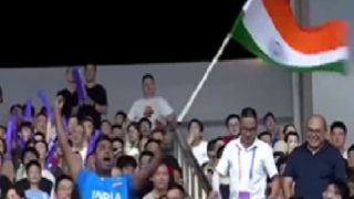 Asian Games 2023, IND vs CHN: Indian Fan Celebrates Rahul KP's Goal, Refuses To Sit When Told To Sit Down - WATCH Viral Video