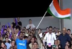 Asian Games: IND Fan Refuses To Sit Down While Celebrating Rahul KP's Goal  | WATCH
