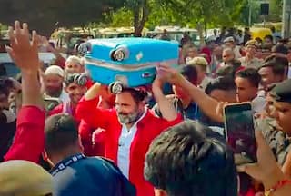 WATCH: Rahul Gandhi Turns Coolie For A Day At Delhi's Anand Vihar ISBT