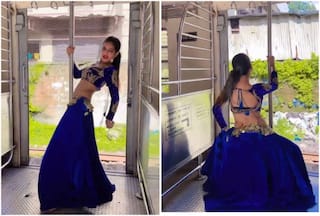 WATCH: Mumbai Girl's Sizzling Belly Dance On Local Train Sparks Controversy, Video Viral