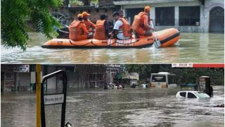Nagpur Rains: Boats Deployed, Cars Submerged As Streets Turn Into Rivers | WATCH