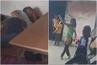 On Camera: MP Teacher Caught Napping In Classroom While Students Play, Video Viral