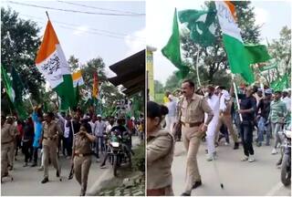WATCH: Tricolour With Arabic Writing Waved During Barawafat Procession In UP's Sultanpur, Case Filed