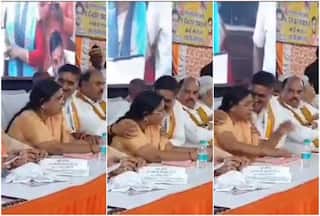 On Camera: BJP MP Satish Gautam Caught 'Harassing' Woman MLA At Party Event, Video Viral