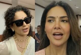 Women Reservation Bill : संसद की कार्रवाही देखने पहुंची Kangana और Esha Gupta, महिला आरक्षण विधेयक पर दिया रिएक्शन