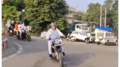 CM खट्टर का Style! सड़क पर दोढ़ाई Bullet, Viral Video में देखें कैसे मांगा ‘Car Free Day’ के लिए लोगों का Support