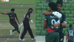 BAN vs NZ वनडे में हसन महमुद ने ईश सोढ़ी को किया रन आउट; कप्तान लिटन दास ने बल्लेबाज को वापस बुलाया तो भड़के फैंस