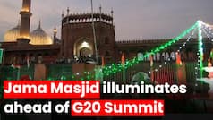 G20 Summit 2023: Jama Masjid Decked Up With Radiant Lights, Fountains Ahead Of G20 Summit - WATCH