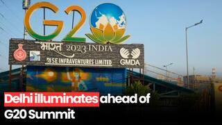 Delhi illuminates ahead of G20 Summit