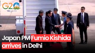 G20 SUMMIT 2023: Japan PM Fumio Kishida arrives in Delhi