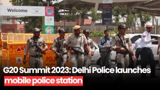 G20 Summit 2023: Delhi police launches  mobile police station ahead of G20 Summit