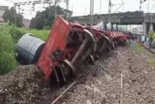 Goods Train Traversing Through Panvel-Kalamboli Derails In Maharashtra, Traffic Disrupted