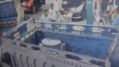 Noida में CNG पंप पर युवक की बेरहमी से पिटाई, CCTV में कैद हुई दबंगई