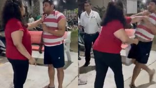 Noida Woman Assaults Man Over Removing Missing Dog Posters, Video Goes Viral