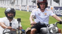 सुरेश रैना की गेंदों पर MotoGP के राइडर्स ने लगाए छक्के, देखें VIDEO